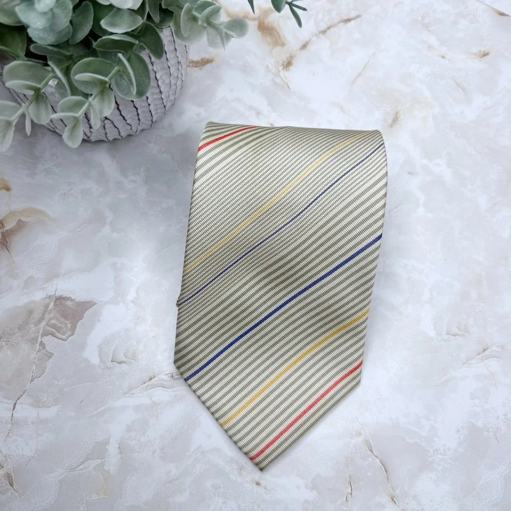 Tommy Bahama Men's Silk Tie Off Island Striped‎ 50